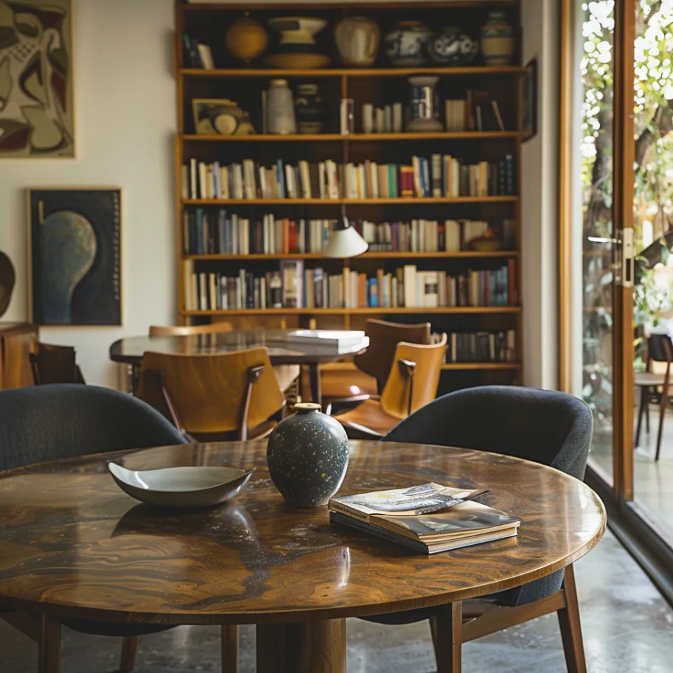 Groupe d’auteurs en cercle de discussion